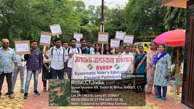 Voters awareness rally SVEEP programme