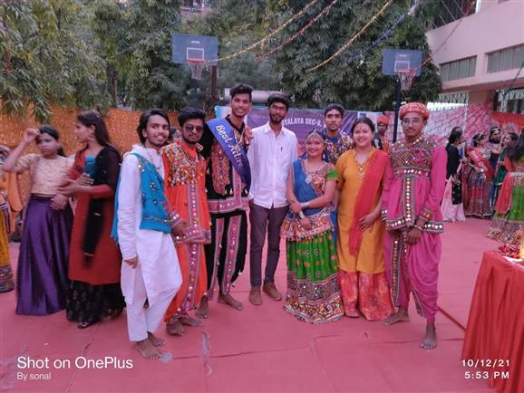 12-10-2021 navratri celebration - Garba at Sai College