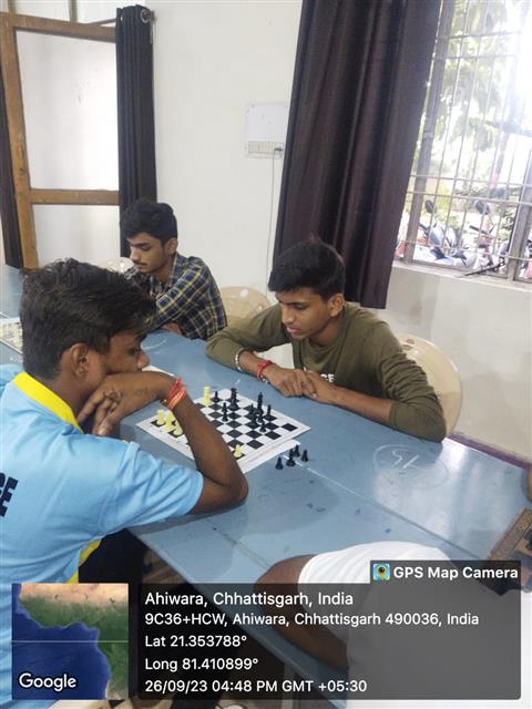 Sector level boys chess