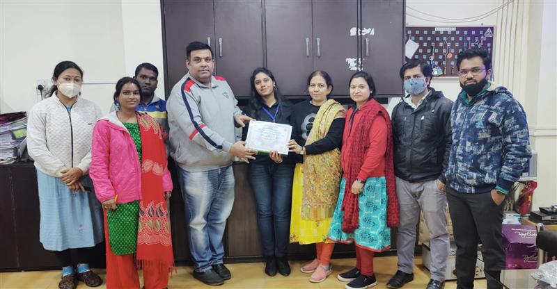 22-dec-2021 Winner Mathematics Day Competition Held in Hemchand Yadav university, Durg