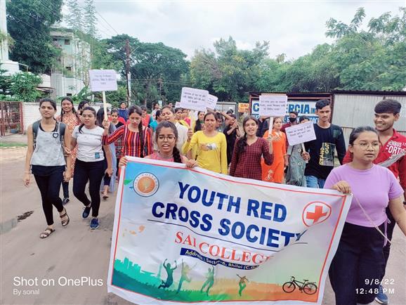 youth red cross society event: अंतरराष्ट्रीय साक्षरता दिवस